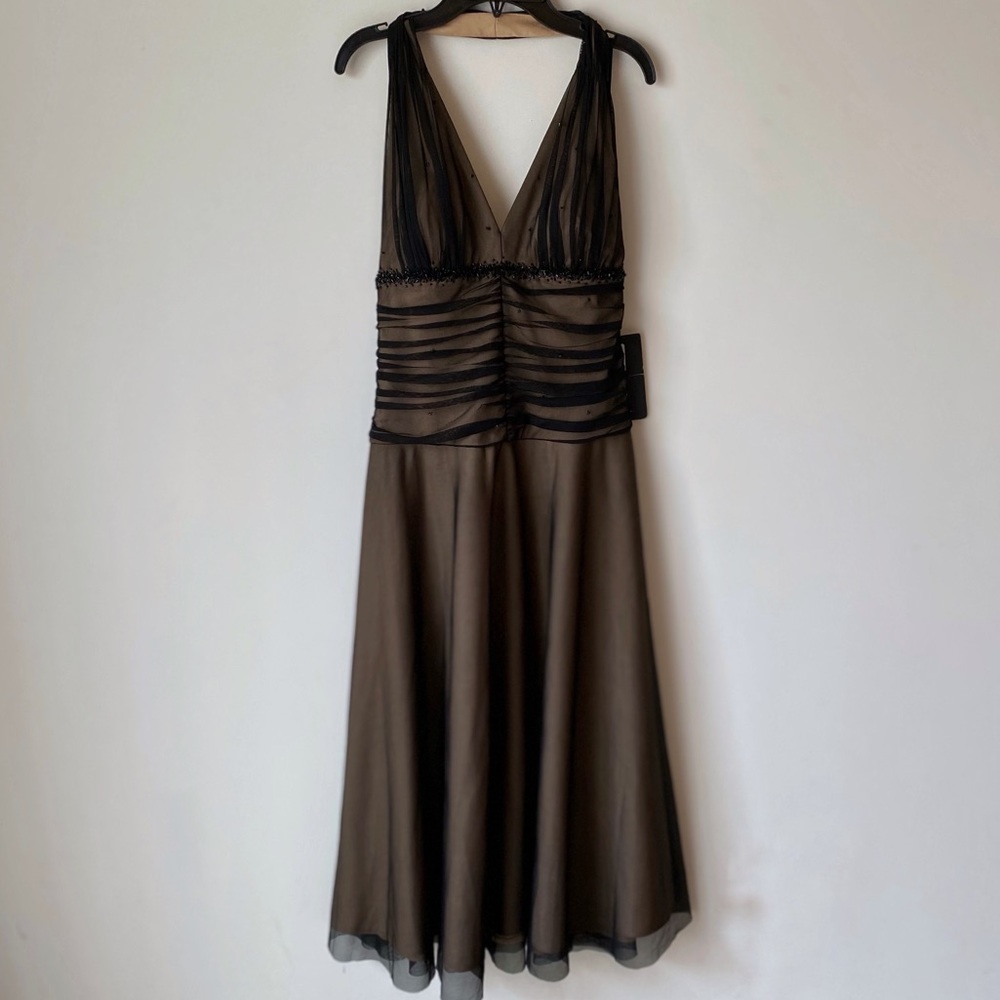 NWT vintage-look beaded evening/ cocktail dress!